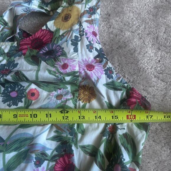 Nieman Marcus Womens Floral Dress Large NWOT Beautiful boho - Picture 7 of 8